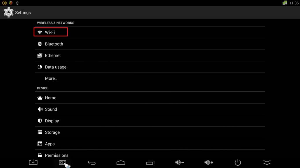 Changing Android TV Box DNS 1